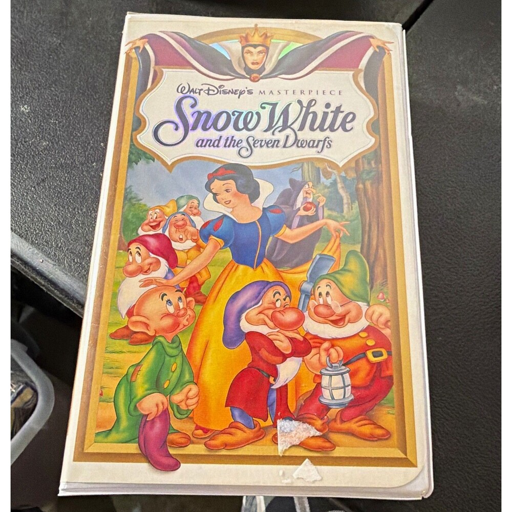 Walt Disney Masterpiece Snow White and the Seven Dwarfs VHS NTSC G Hi-Fi 1937